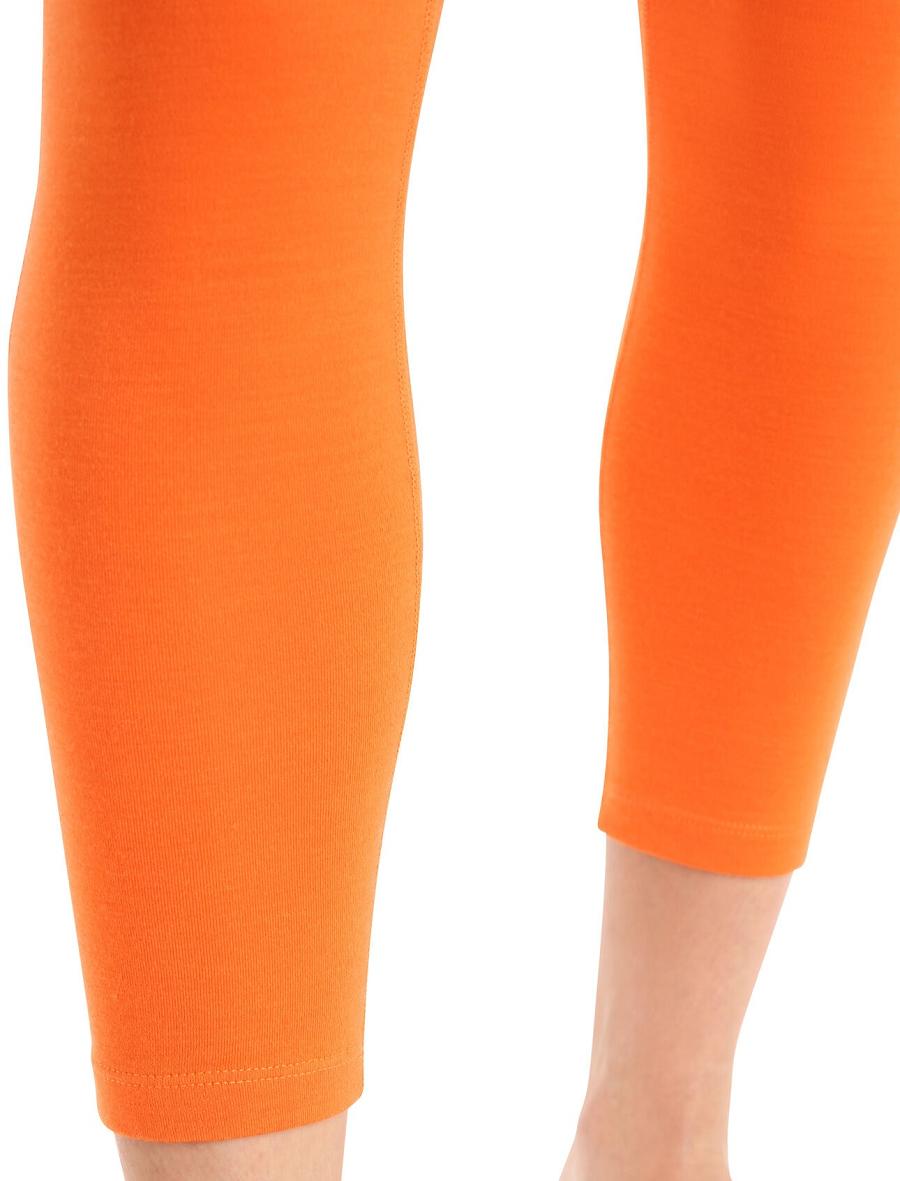 Flash Icebreaker 15.5 Merino Thermal Leggings Women's Base Layers | AU 1869ZUTG